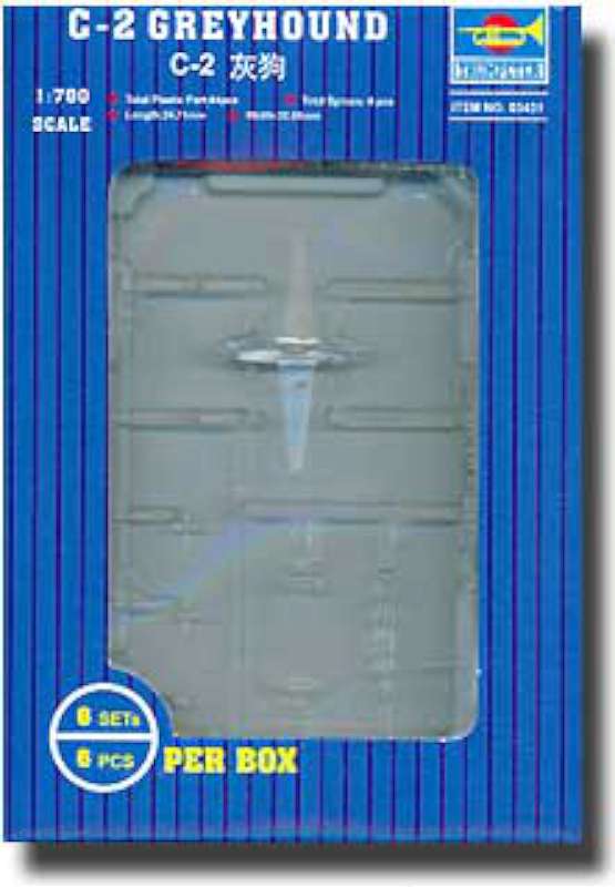 1/700 C2 Greyhound Aircraft Set for USS Nimitz 