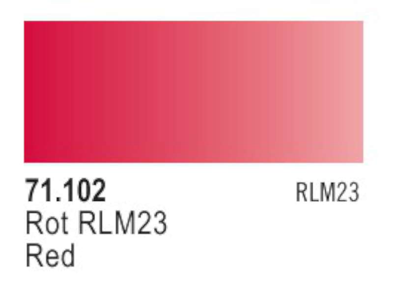 17ml Bottle Red Model Air 
