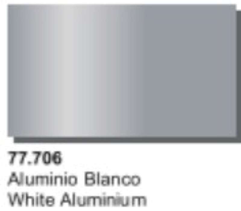 32ml Bottle White Aluminum Metal Color 