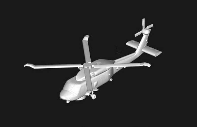 1/350 SH60K Sea Hawk Helicopter Set 