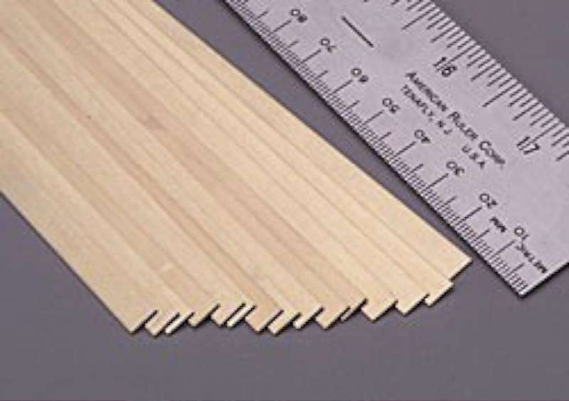 .025"x1/4"x12" Brass Strip (1)