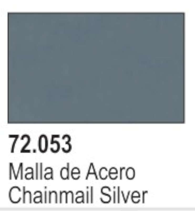 18ml Bottle Metallic Chainmail Silver Game Color 