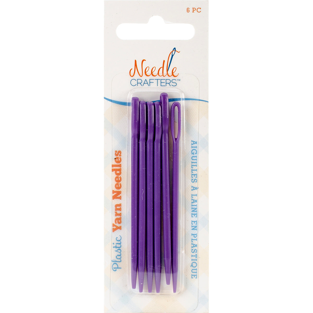 Needlecrafters Plastic Yarn Finishing Needles 6/Pkg      