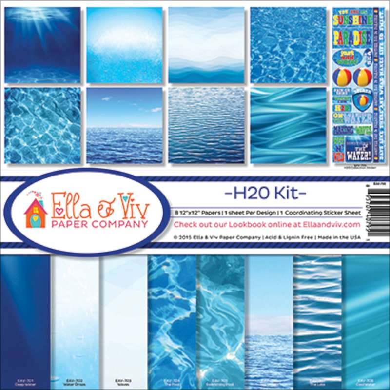 Ella & Viv Collection Kit 12"X12" H2O