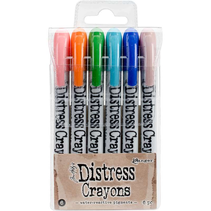 Tim Holtz Distress Crayon Set Set #6