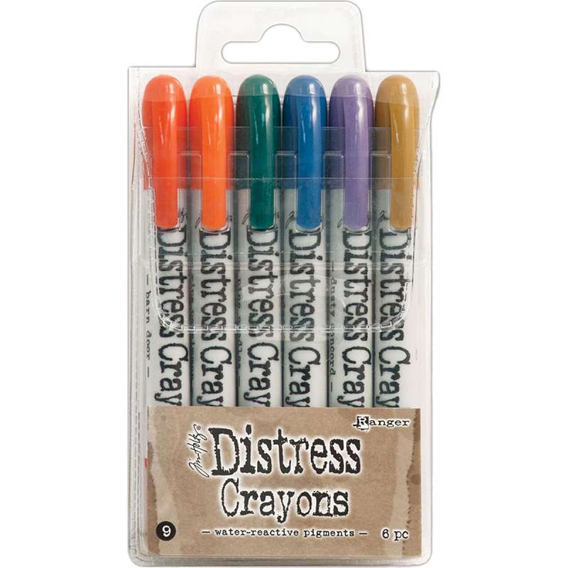Tim Holtz Distress Crayon Set Set #9