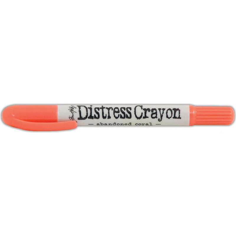 Tim Holtz Distress Crayons Abandoned Coral