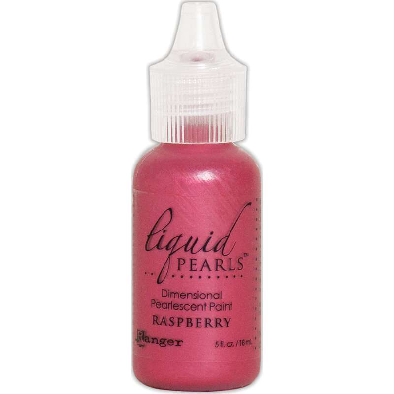 Liquid Pearls Dimensional Pearlescent Paint .5oz Raspberry