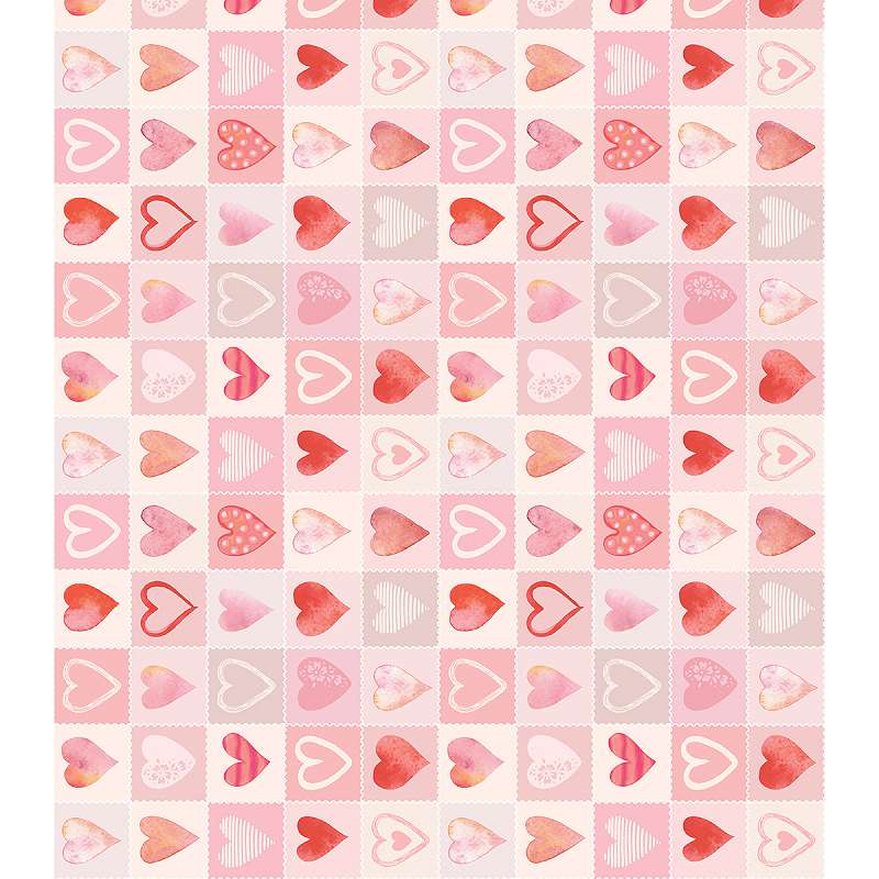 Craft Consortium Decoupage Papers 13.75"X15.75" 3/Pkg Love Hearts