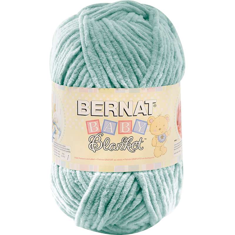Baby Blanket Big Ball Yarn Seafoam