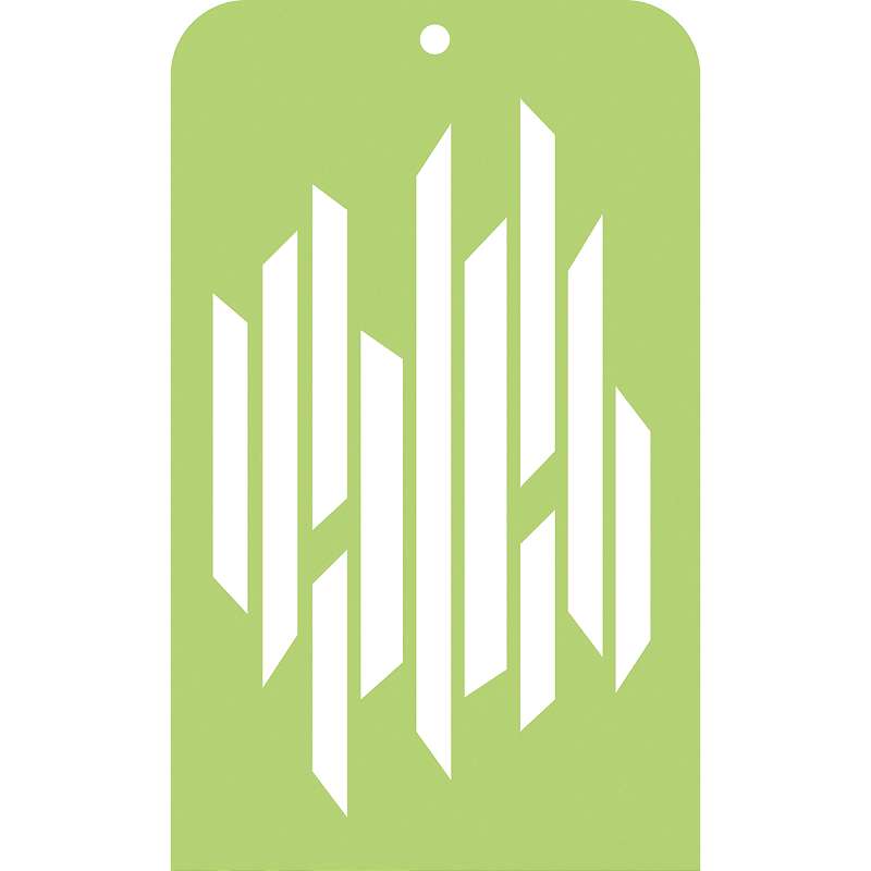 Kaisercraft Mini Designer Templates 3.5"X5.75" Lines