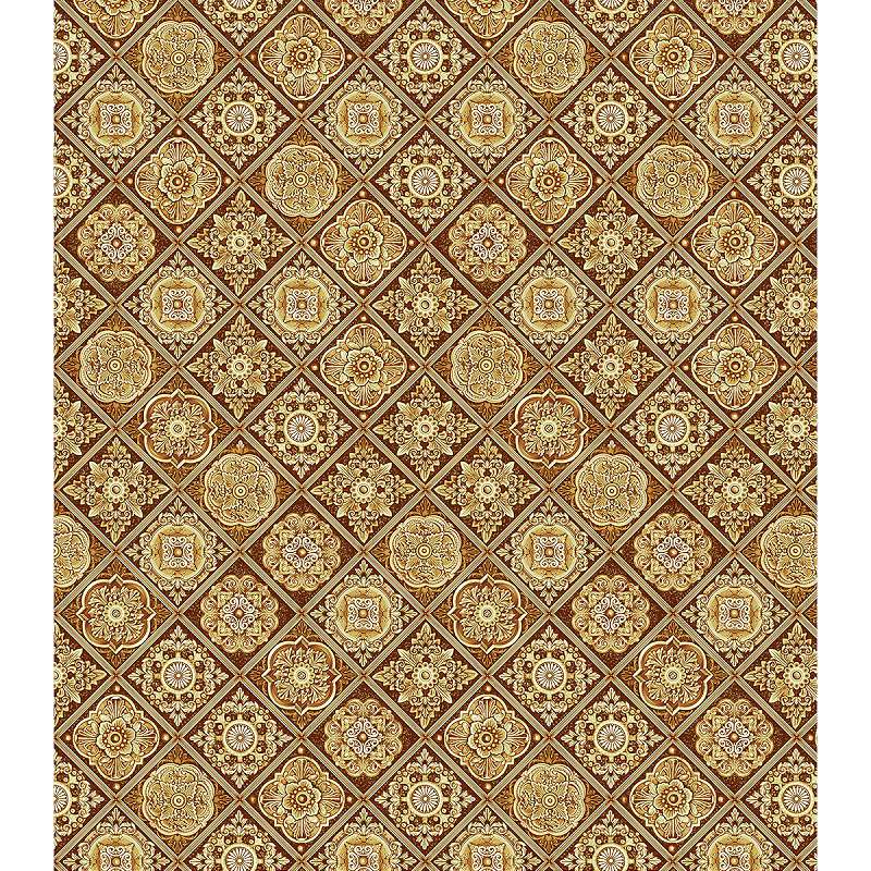 Craft Consortium Decoupage Papers 13.75"X15.75" 3/Pkg Golden Tiles