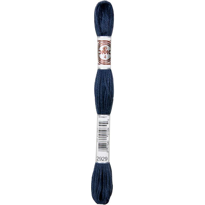 DMC 5-Strand Embroidery Soft Matte Cotton Thread 10.9yd Dark Antique Blue