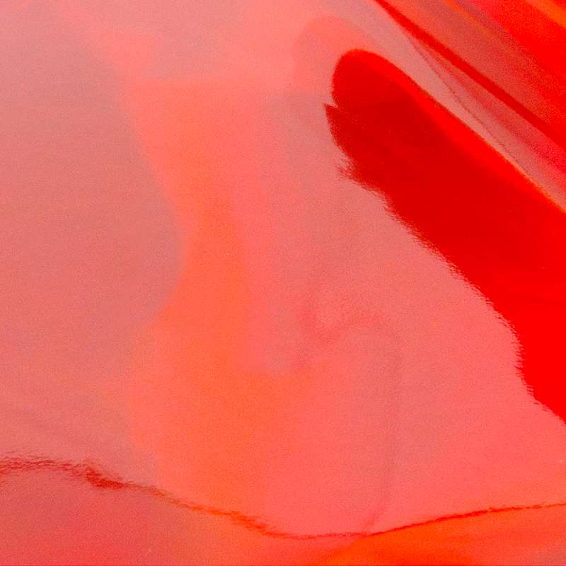 Couture Creations Foil 5"X16.4' Red-Orange - Iridescent Finish