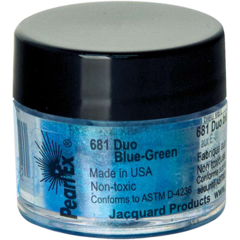 Jacquard Pearl Ex Powdered Pigment 3g Duo Blue-Green