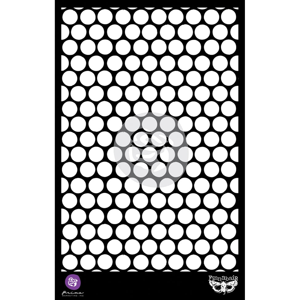 Prima Elementals Stencil 6.5"X10.25" Honeycomb