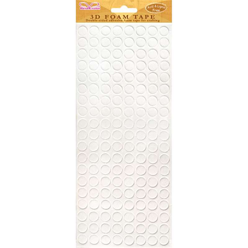Best Creation Double-Sided Foam Tape Big Circles