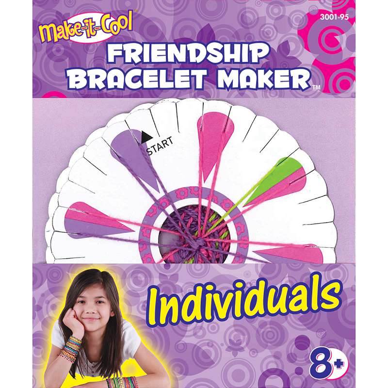 Cool Cord Friendship Bracelet Pack Assorted Colors