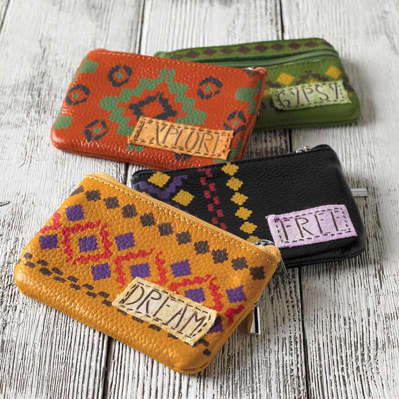 FolkArt Mini Stencil 3"X3" 3/Pkg Tribal