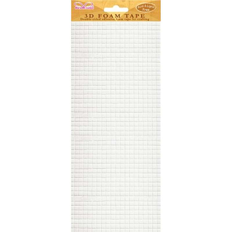 Best Creation Double-Sided Foam Tape Small Squares 