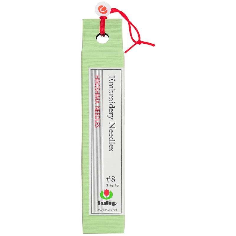 Tulip Embroidery Needles 8/Pkg Size 8