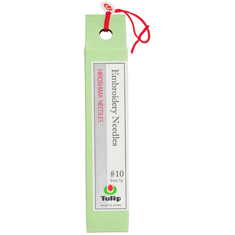 Tulip Embroidery Needles 8/Pkg Size 10