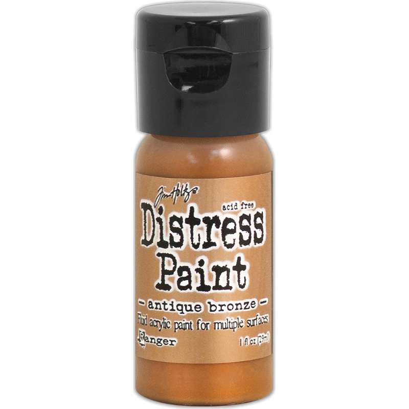 Distress Paint Flip Top 1oz Antiqued Bronze