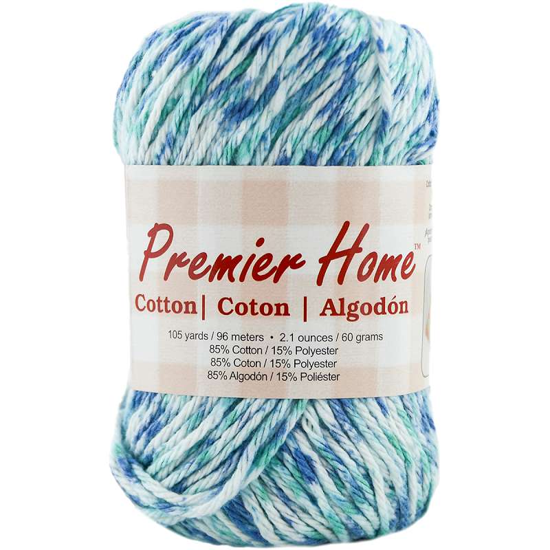 Home Cotton Yarn - Multi Robin's Egg Speckle