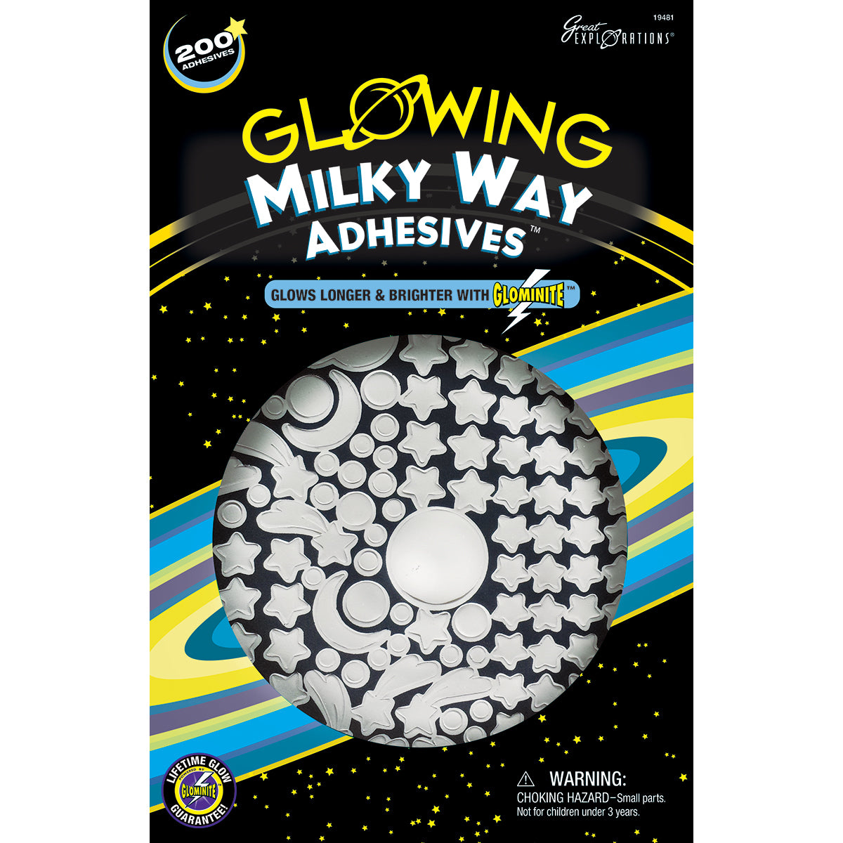 Glowing Adhesives Milky Way
