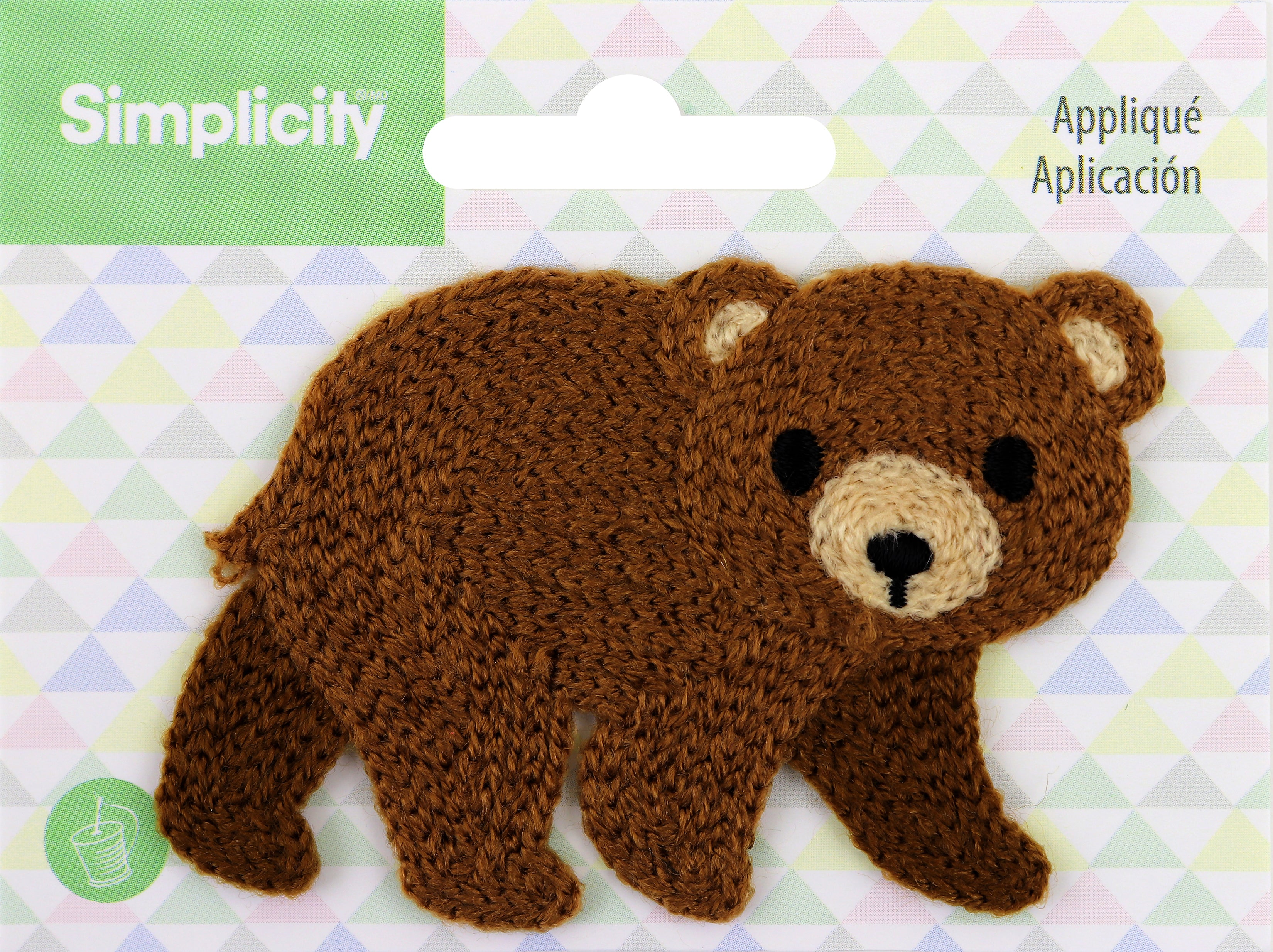 Wrights Baby Sew-On Applique Bear