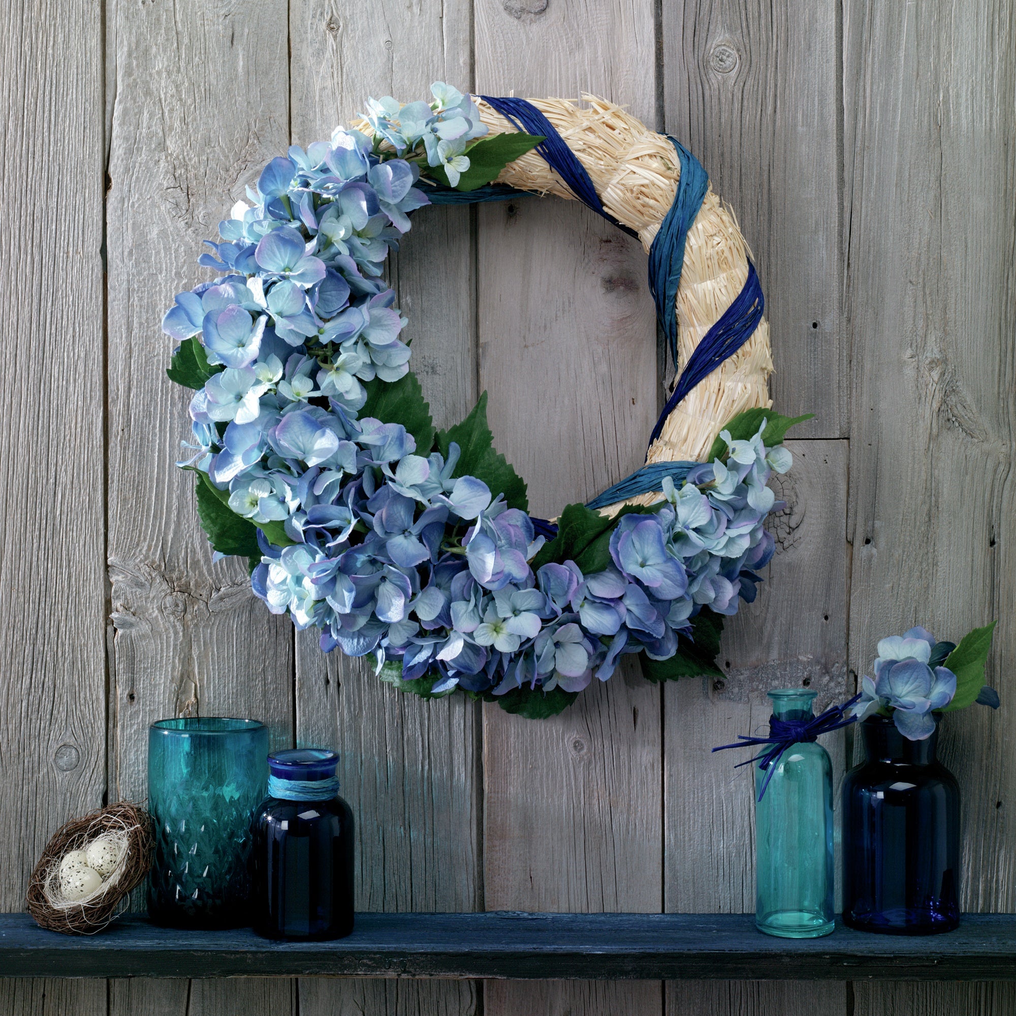 Straw Wreath 18"