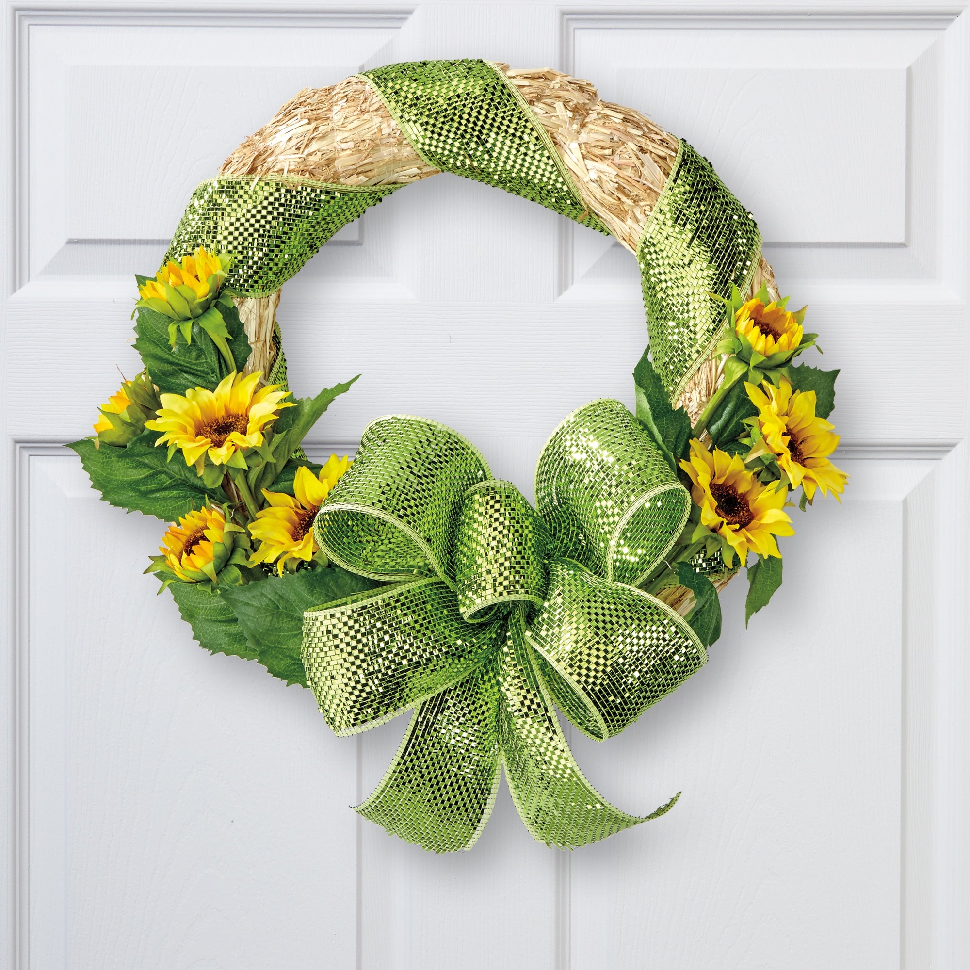 Straw Wreath 18"