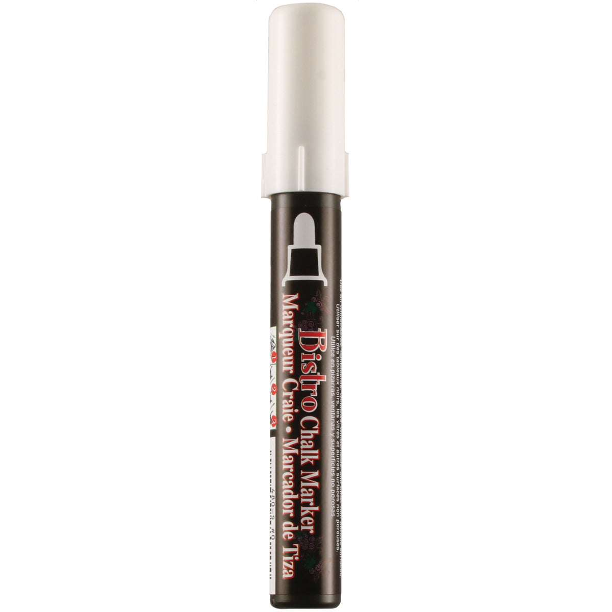 Bistro Chalk Marker 6mm Bullet Tip White