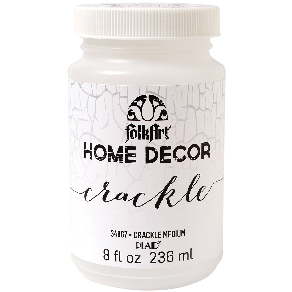 FolkArt Home Decor Crackle Medium 8oz  