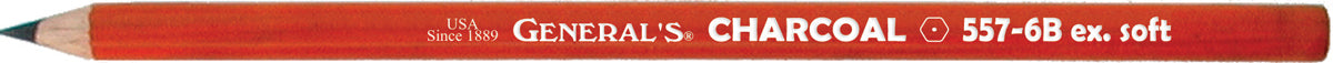 Charcoal Pencils 2/Pkg 6B