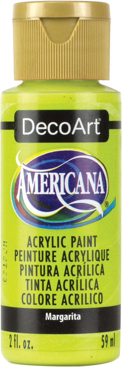 Americana Acrylic Paint 2oz Margarita - Opaque
