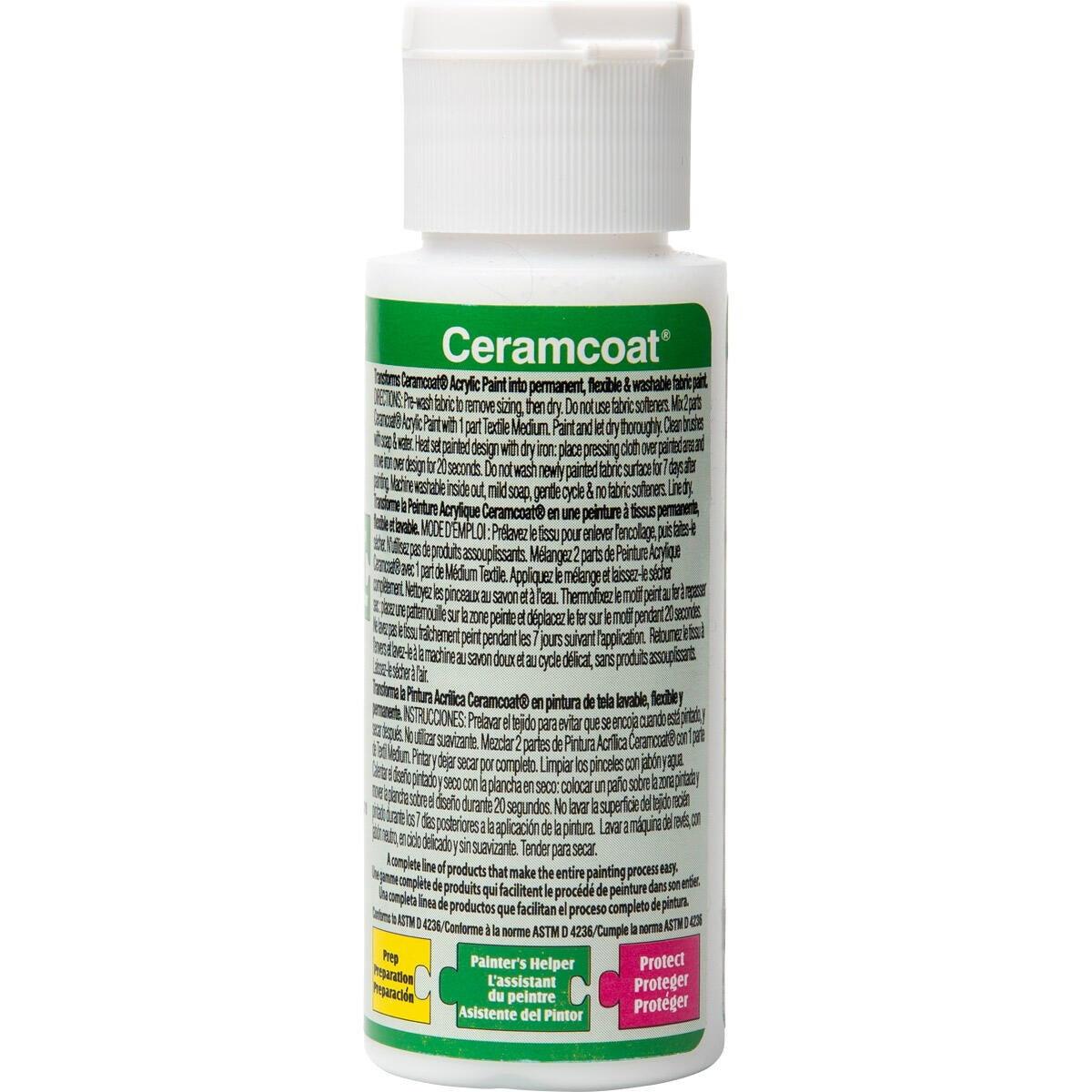 Delta Ceramcoat Painters Helper Textile Medium 2oz