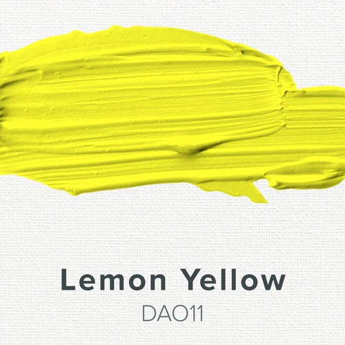 Americana Acrylic Paint 2oz Lemon Yellow - Semi-Opaque