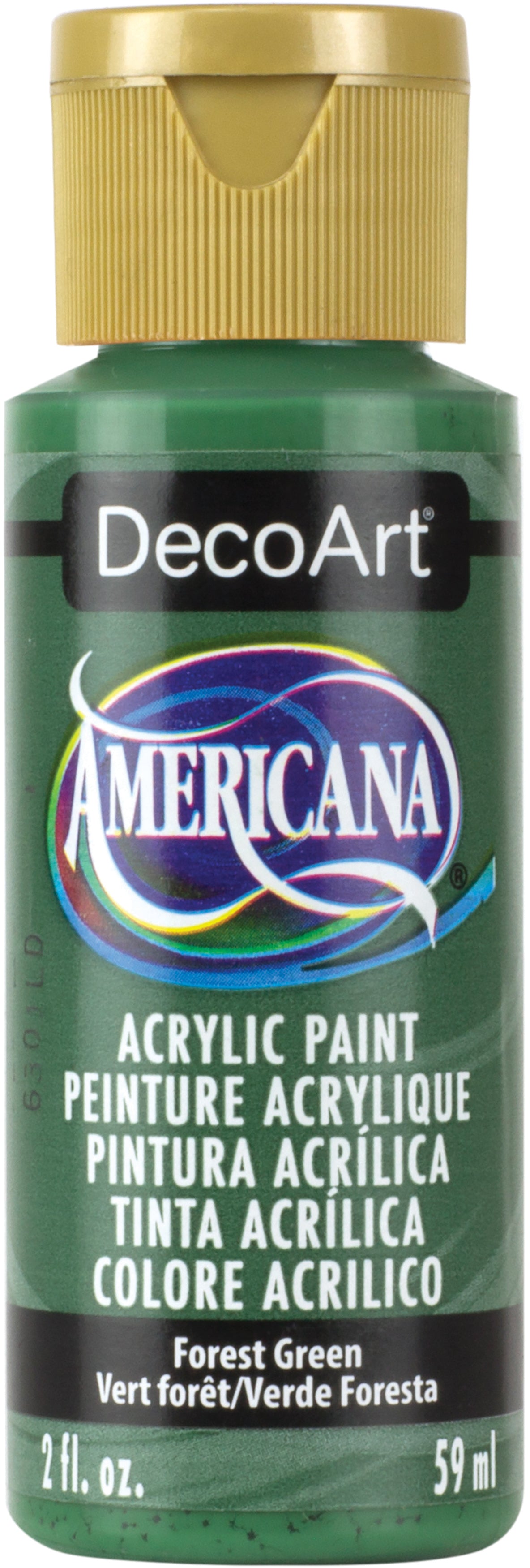 Americana Acrylic Paint 2oz Forest Green - Opaque