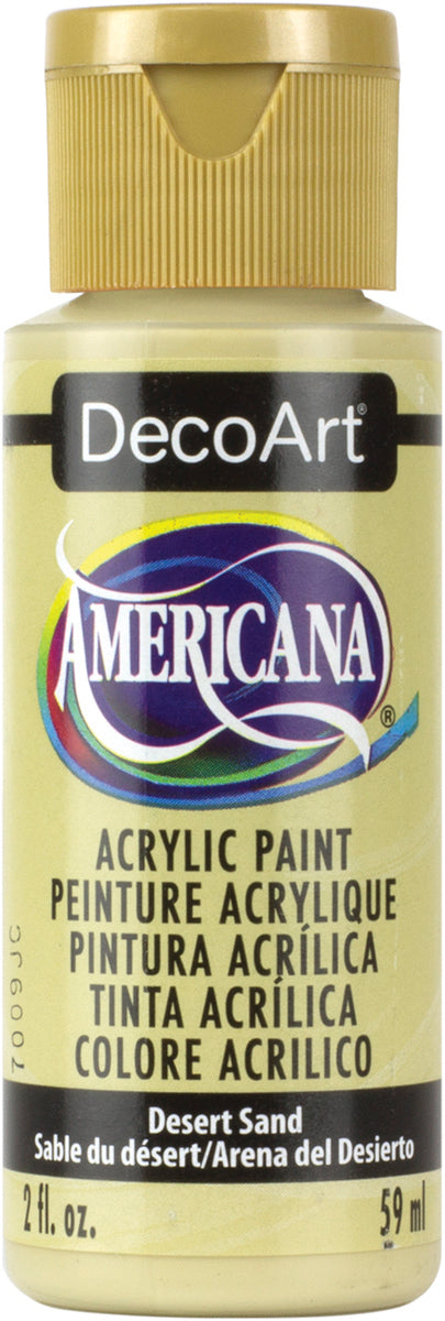 Americana Acrylic Paint 2oz Desert Sand - Opaque