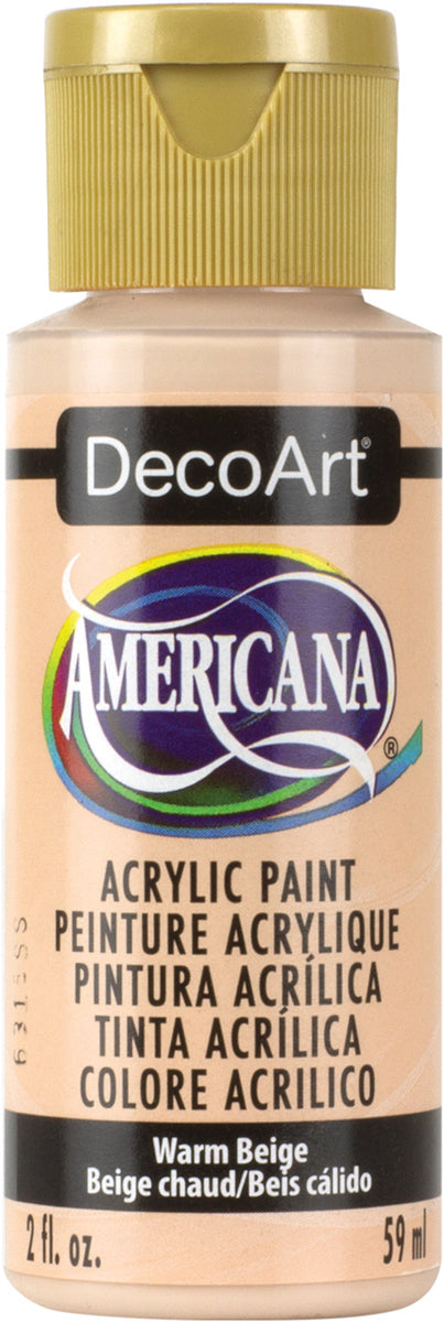 Americana Acrylic Paint 2 Ounces-Warm Beige