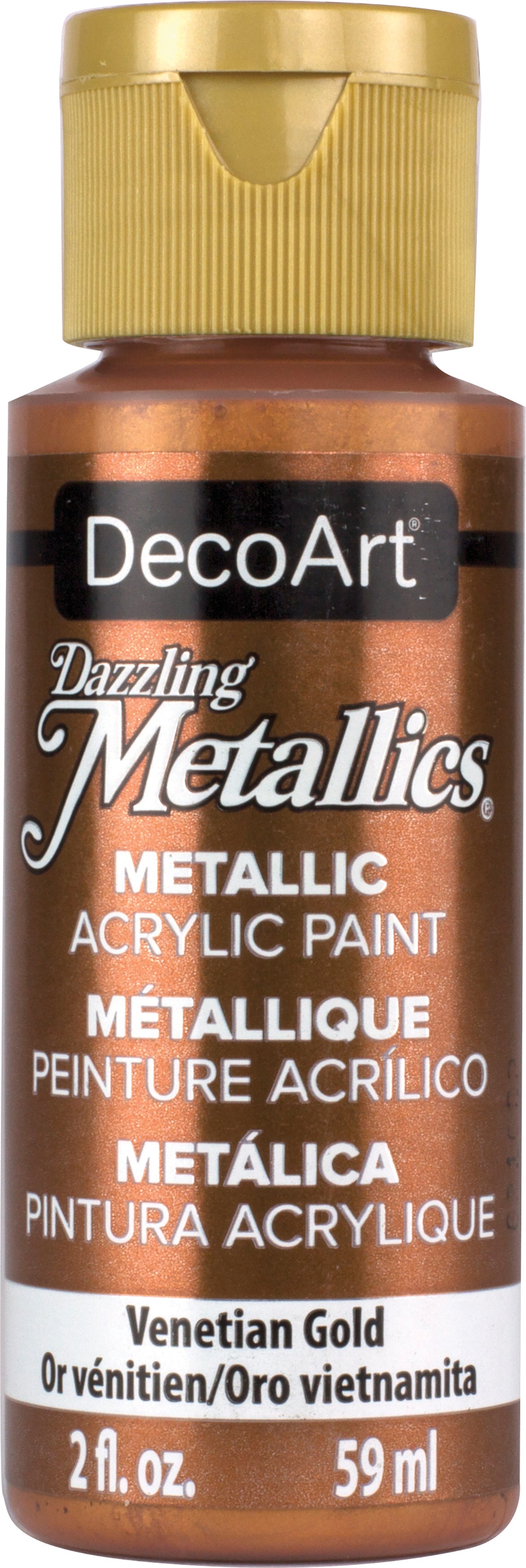 Dazzling Metallics Acrylic Paint 2oz Venetian Gold