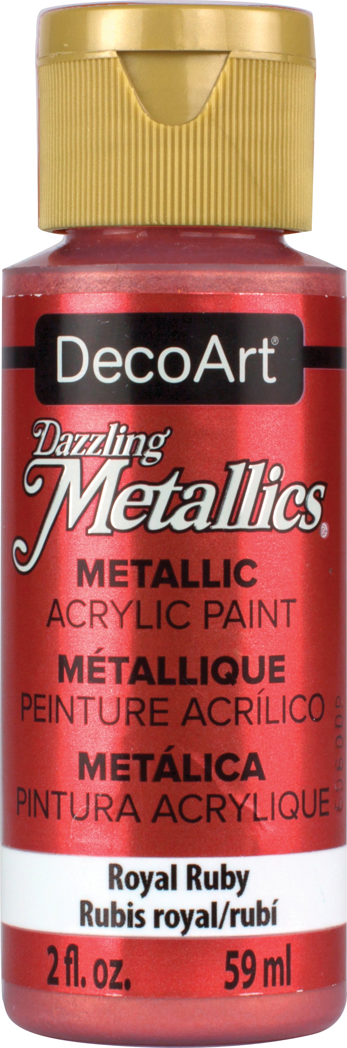 Dazzling Metallics Acrylic Paint 2oz Royal Ruby