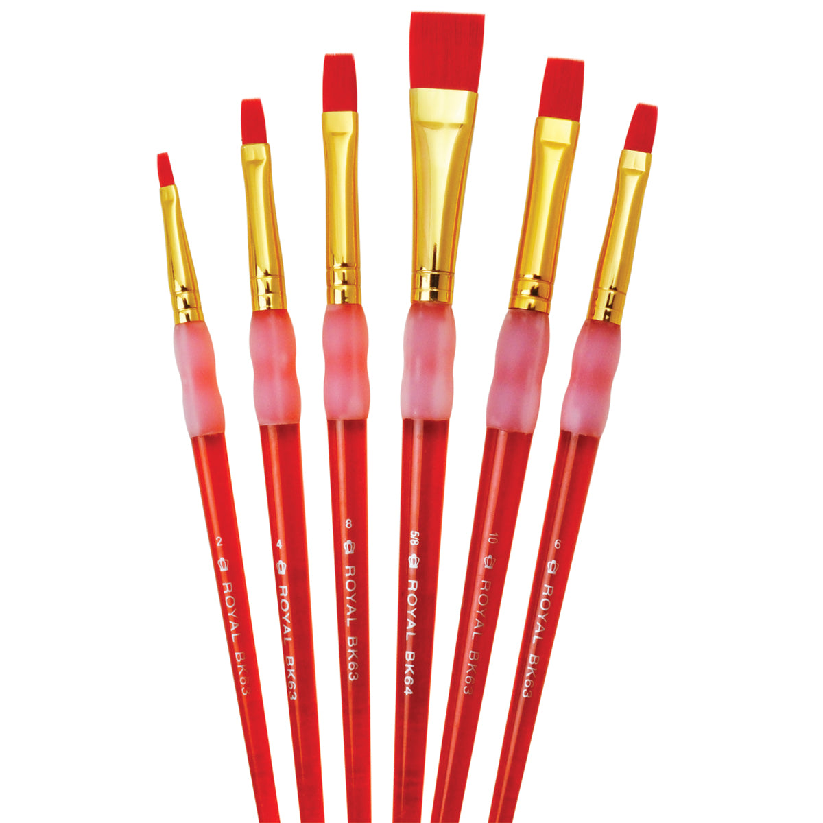 Big Kid's Choice Shader Brush Set 6/Pkg