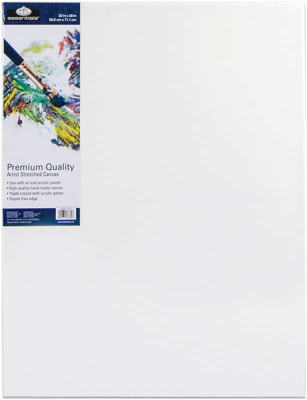 essentials(TM) Premium Stretched Canvas 22"X28"
