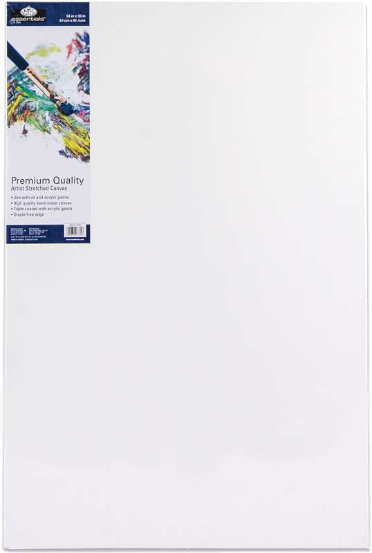 essentials(TM) Premium Stretched Canvas 24"X36"