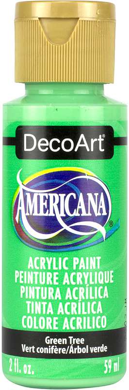 Americana Acrylic Paint 2oz Green Tree