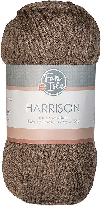 Fair Isle Harrison Yarn Latte