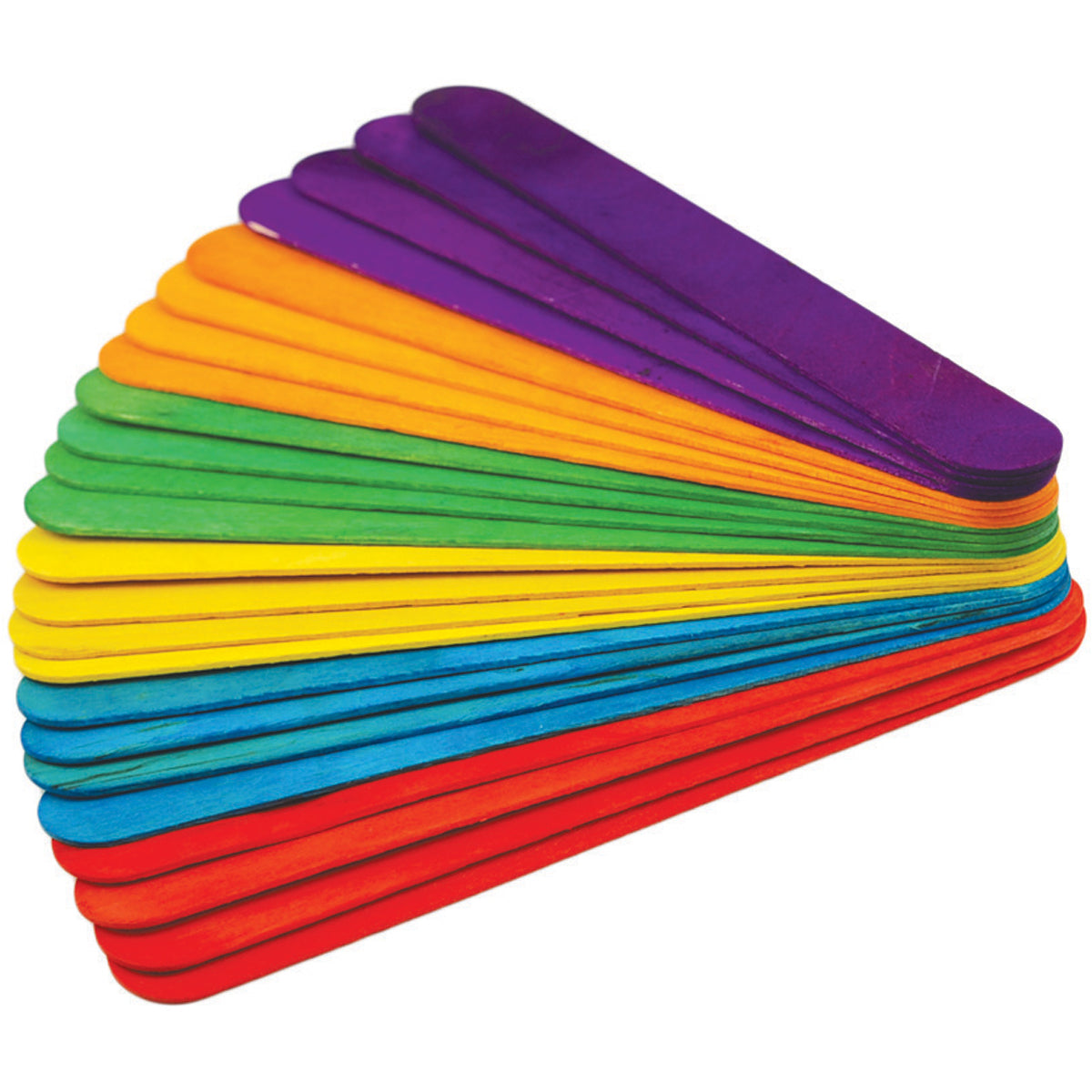 Extra Jumbo Craft Sticks Colored 7.875" 24/Pkg