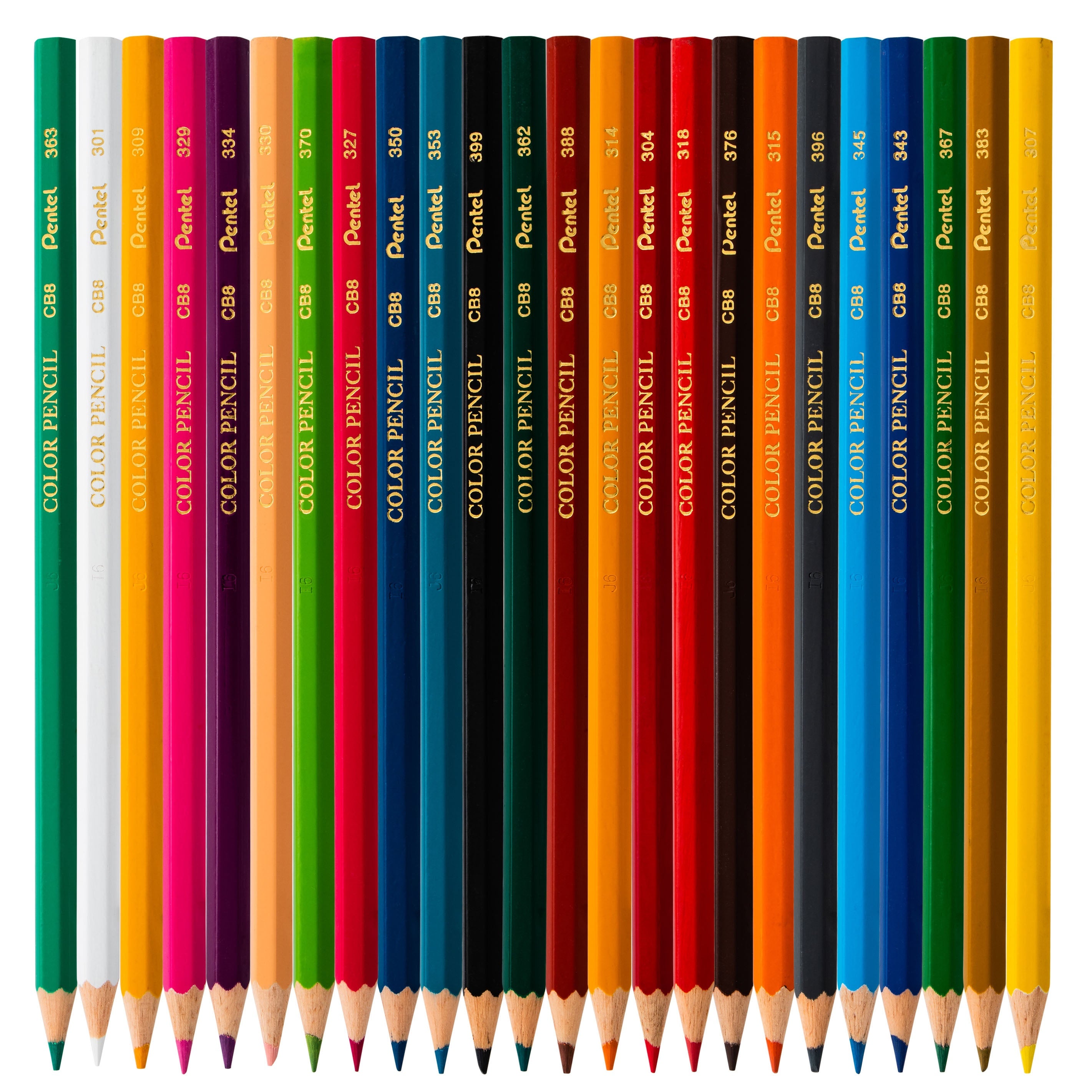 Pentel Colored Pencils 24/Pkg  